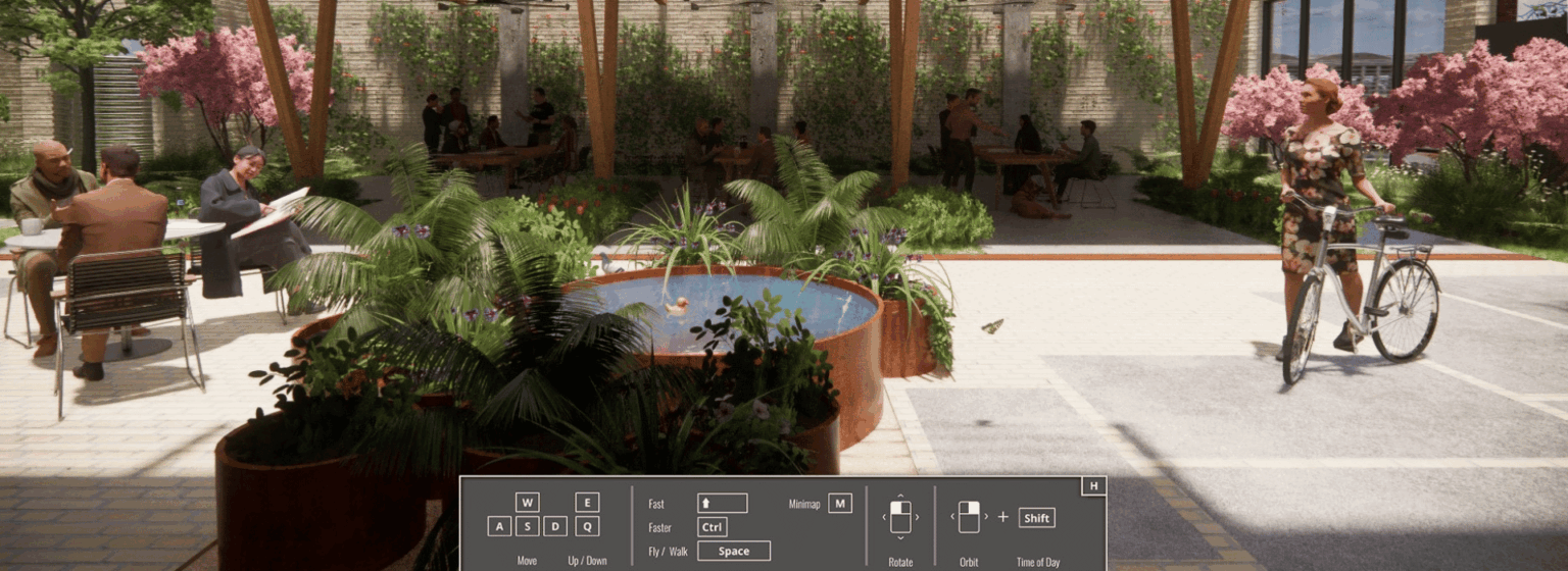 Visualizzazione in tempo reale di un progetto architettonico nel workflow Enscape