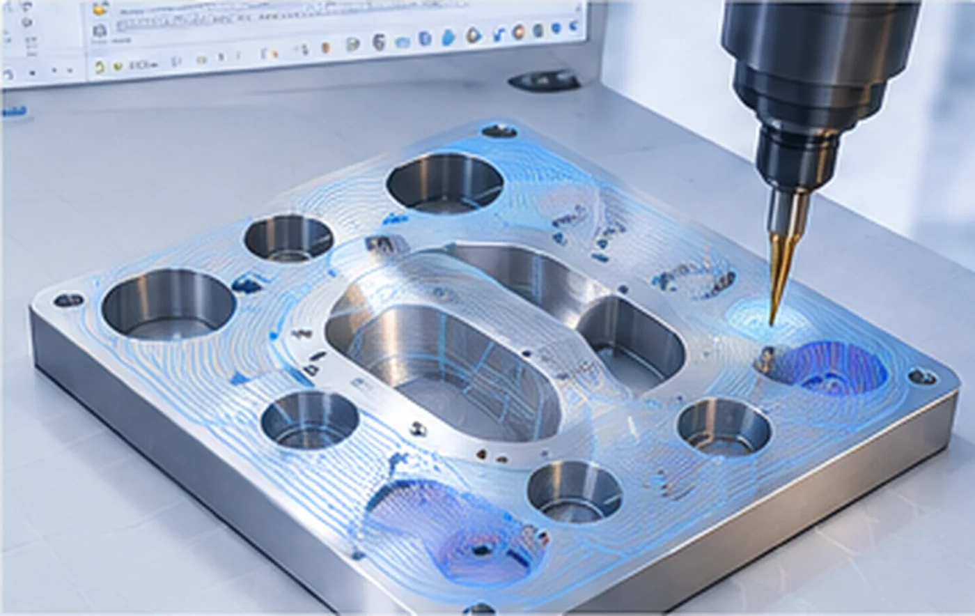Workflow RhinoNC per profili, tasche e forature in lavorazioni CNC 2D e 2.5D